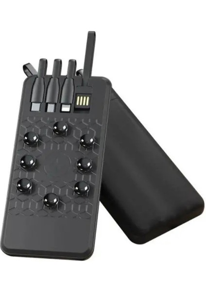 Linkage Lkp-49 10.000MAH 5W Mikro Lightning Kablolu LCD Göstergeli Kablosuz Şarjlı Powerbank modelleri