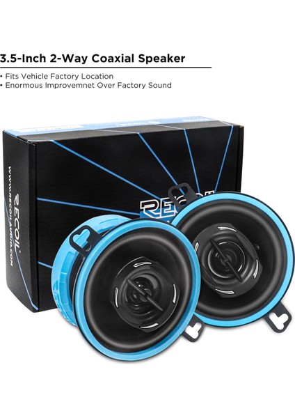 RCX35 10 cm Koaksiyel Hoparlör (80 Watt) fiyatları