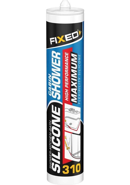 Fıxed Duşakabin Silikonu (330 Gr) F310D