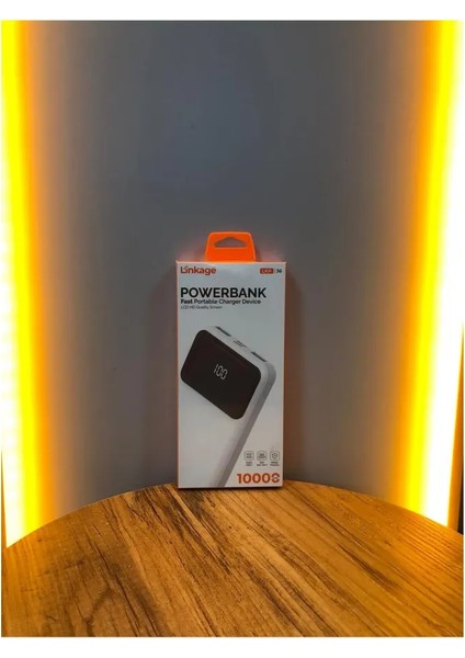 Linkage Lkp-36 10000MAH, 2xusb, Dahili Type-C Kablo LCD Güç Göstergeli Powerbank fırsatları