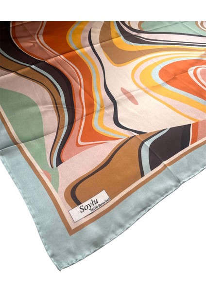 Çizgili Sura Ipek Eşarp fiyatları