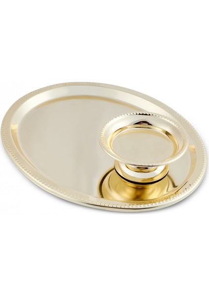 Fiora Kahve Ikram ve Sunum Tepsisi Gold