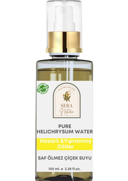 Ölmez Çiçek Hidrosolü 100 Ml. %100 Saf