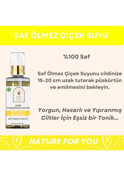 Ölmez Çiçek Hidrosolü 100 Ml. %100 Saf modelleri