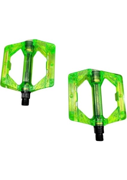 Plastik Çivili Platform Geniş Renkli Bisiklet Pedalı