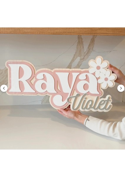 Kişiye Özel Isimlik Kapı Süsü | Bebek ve Çocuk Odası Dekoru