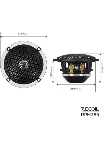 RPM365 3 Yollu Komponent Mid Takımı (160 Watt) fırsatları