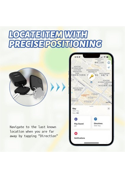 Ios Uyumlu Sualio Tag Akıllı Gps Takip Cihazı fırsatları