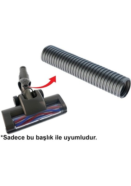 Kiwi Kvc 4040 ile Uyumlu Emici Başlık Ara Hortum, 3'lü Sünger Filtre fiyatları