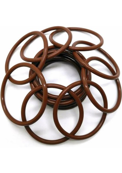 42X2 25 Adet Isıya Dayanıklı Viton O-Ring Fkm 75 Brown Kalınlık 2 mm Oring fiyatları