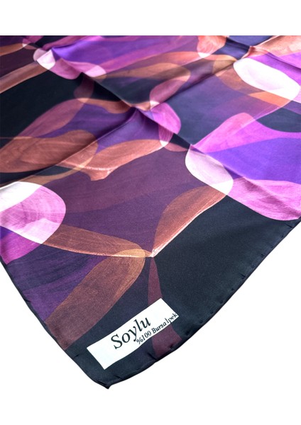 Geometrik Desen Sura Ipek Eşarp fiyatları