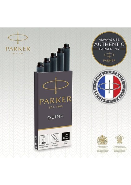 Mürekkep (3 Kutu 15 Adet) Siyah