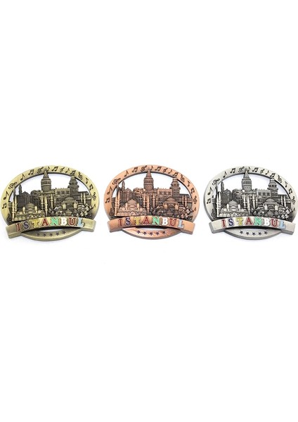 Istanbul Temalı Metal Magnet ALK3329