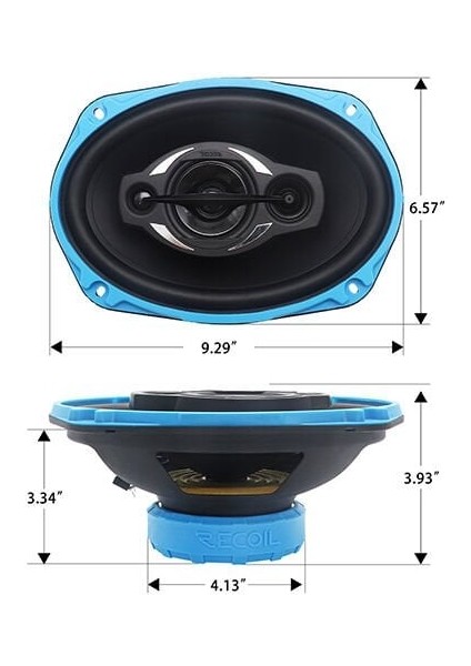 RCX694 Oval Koaksiyel Hoparlör (140 Watt) fırsatları
