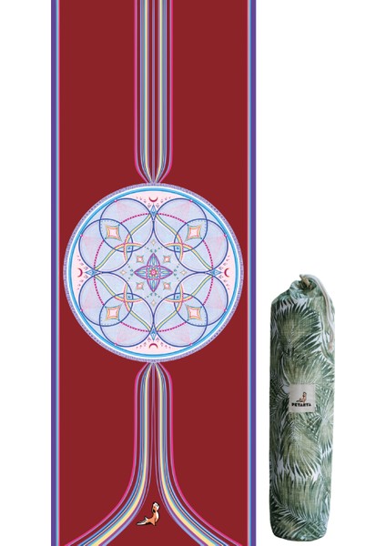 Mandala Serisi Eternal Life 4.1 mm Doğal Kauçuk Kaydırmaz Yoga Matı 1 Adet fiyatları