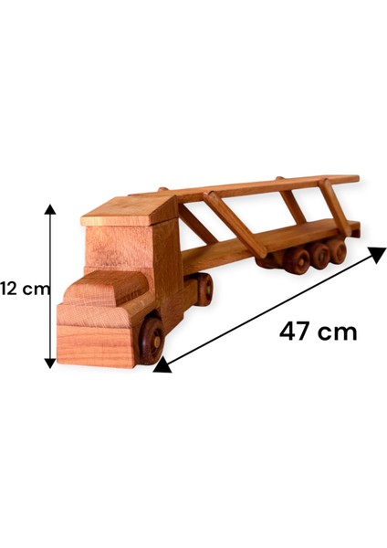 Oyuncak Ahşap Araç Taşıyıcı Tır modelleri