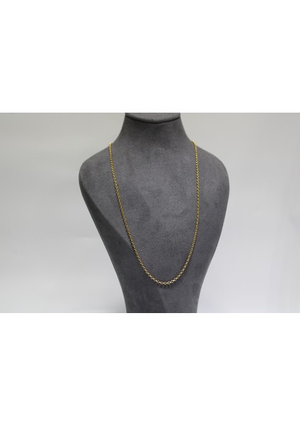 14 Ayar Gerçek Altın Halka Modeli Zincir fiyatları