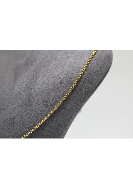 14 Ayar Gerçek Altın Halka Modeli Zincir fırsatları