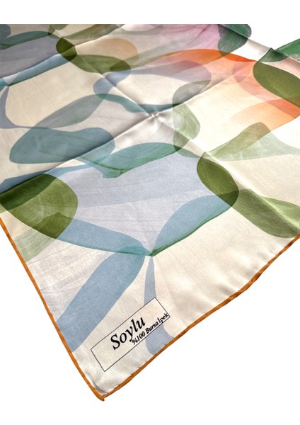 Geometrik Desen Sura Ipek Eşarp fiyatları