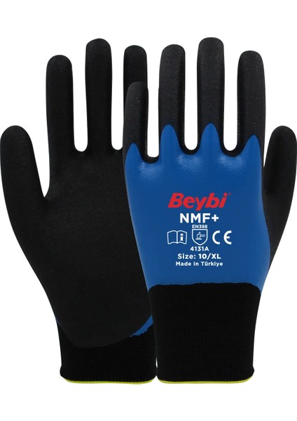 Nmf+ Tam Kaplı Mikro Köpük Nitril Kaplı Polyester Örgü Eldiven(12 Adet) modelleri