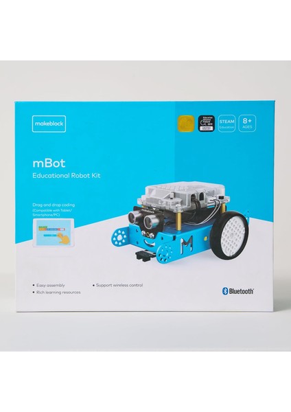 Mbot Programlanabilir Robot Seti – Çocuklar Için Stem Kodlama ve Robotik Oyuncak (Scratch & Arduino Uyumlu)