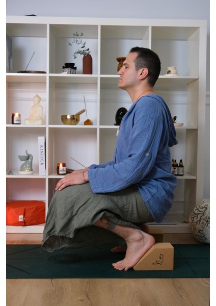 Nature Serisi Mantar Yoga Bloku Ergonomik Destek ve Doğa ile Uyumlu Tasarım modelleri