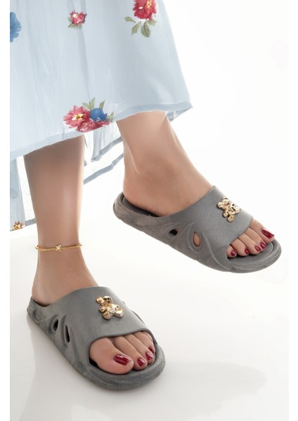 Kadın Terlik Kaydırmaz Su Geçirmez Şık Ev Dışarı Plaj Yazlık Günlük Terlik fiyatları