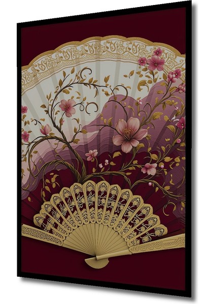 Çerçeve Görünümlü Osmanlı Esintili Çiçek Bahçesi Dekoratif Ahşap Ev/işyeri/ofis Kare Tablo fiyatları