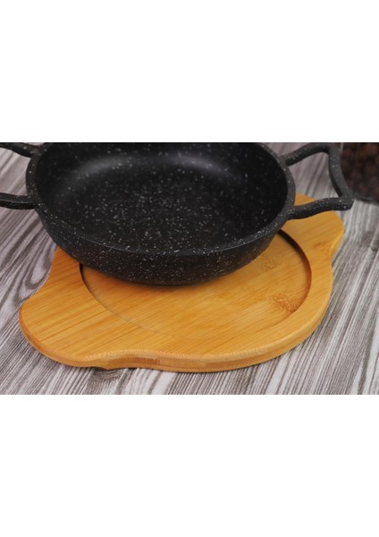 Pade - Yuvarlak Sahan 18 cm Bambu Altlık fırsatları