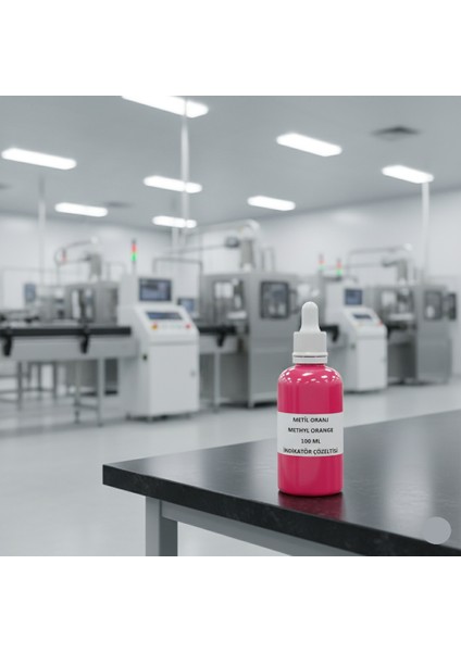 Metil Oranj 100 mL İndikatör Çözeltisi | Methyl Orange - Yüksek Kaliteli - Zurih Lab modelleri