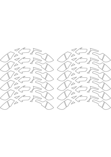 Honda Pcx Sticker Etiket Modeli Jant