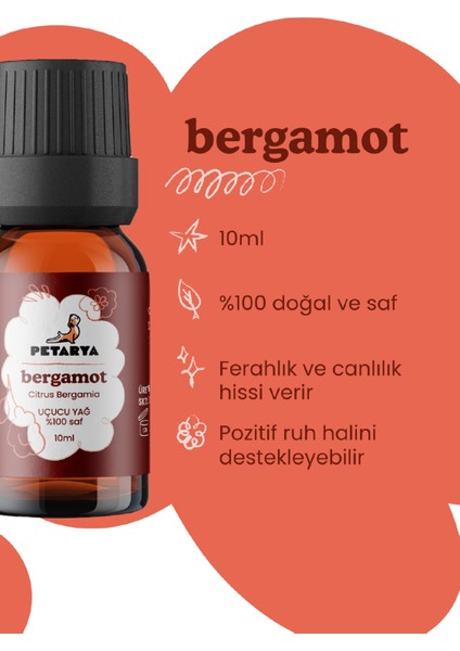 %100 Saf Uçucu Bergamot Yağı Citrus Bergamia - 10ML fiyatları