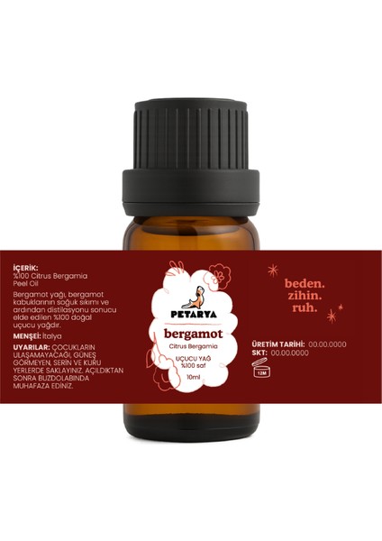 %100 Saf Uçucu Bergamot Yağı Citrus Bergamia - 10ML modelleri