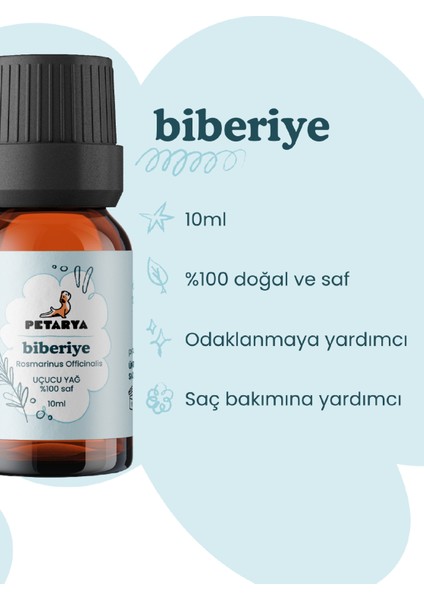 %100 Saf Uçucu Biberiye Yağı Rosmarinus Officinalis Oil - 10ml modelleri