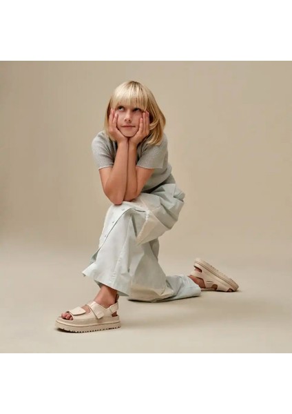 Kız Çocuk Sandalet 1152813K Ugg K Goldenglow Sea Salt