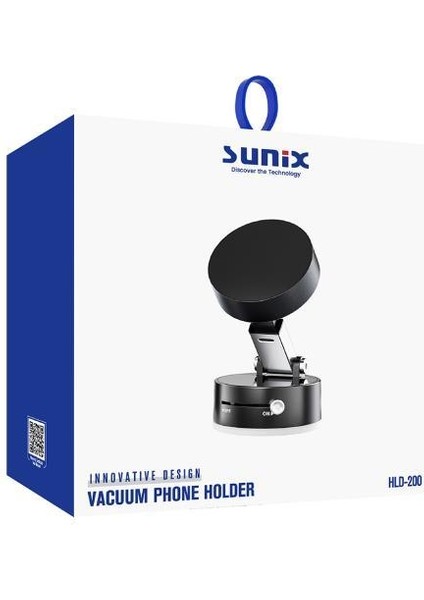 Vakumlu Manyetik Destek Araç Içi Telefon Tutucu HLD-200 modelleri