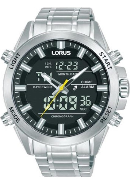 RW663AX9 Kronograf Analog Dijital Erkek Kol Saati