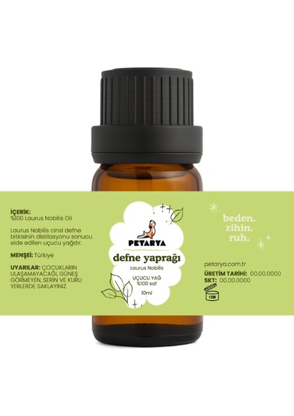 %100 Saf Uçucu Defne Yaprağı Yağı Laurus Nobilis Oil - 10ml fiyatları