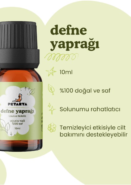 %100 Saf Uçucu Defne Yaprağı Yağı Laurus Nobilis Oil - 10ml modelleri