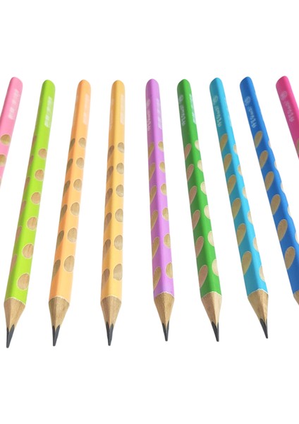 Jumbo Sağ Sol Tutuş Kalemi Elips Girintili Üçgen Kurşun Kalem Ilk Kalemim- Sarı indirimleri