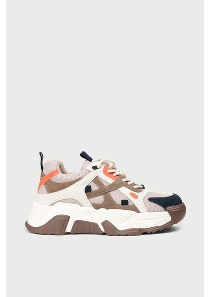 Kadın Bej Sneaer Ayakkabı - 25371ZBEJC01