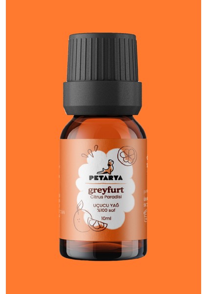 %100 Saf Uçucu Greyfurt Yağı Citrus Paradisi Oil - 10ml