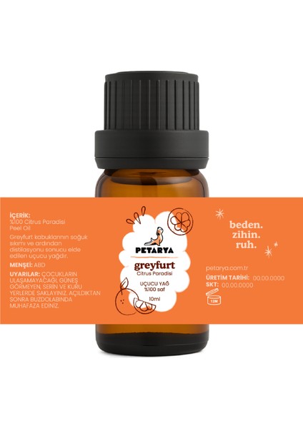 %100 Saf Uçucu Greyfurt Yağı Citrus Paradisi Oil - 10ml fiyatları