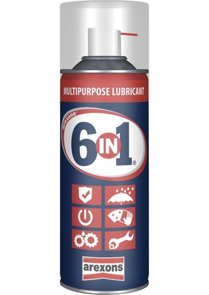 6in1 Pas Sökücü ve Yağlayıcı 200 ml