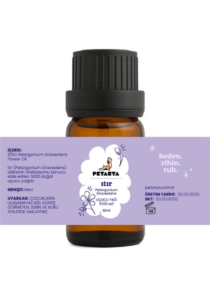 %100 Saf Uçucu Itır Yağı Pelargonıum Graveolens - 10ML fiyatları