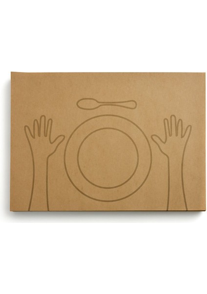 El-Tabak Desenli Kraft Servis Kağıdı 40X28,5 cm 500 Adet