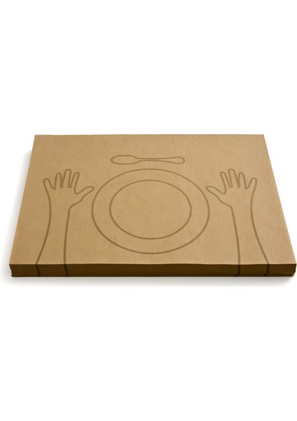 El-Tabak Desenli Kraft Servis Kağıdı 40X28,5 cm 500 Adet fiyatları