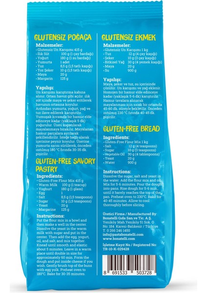 Glutensiz Un Karışımı 1 kg modelleri