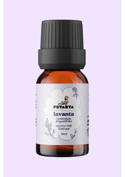 %100 Saf Uçucu Lavanta Yağı Lavandula Angustıfolıa - 10ML