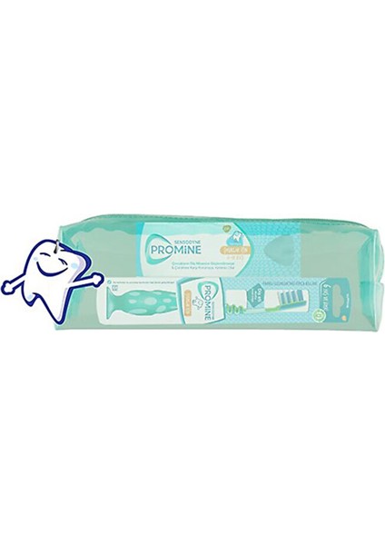 Promine Kids 6+ Diş Macunu + Diş Fırçası Çantalı Set